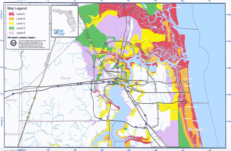 Jacksonville Flood Zone Map